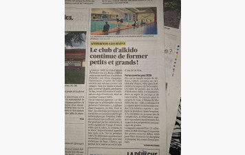 On parle de nous dans la dépèche du Bassin !